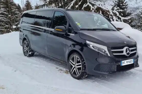 van 4 matic chauffeur privé vtc megève