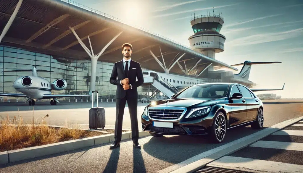 taxi uber chauffeur privé vtc aéroport du castellet transport véhicule conducteur