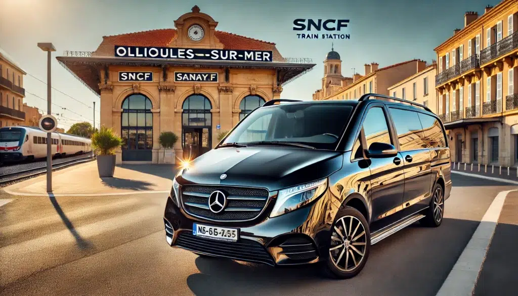 voiture de transport avec chauffeur privé vtc gare sncf ollioules sanary sur mer