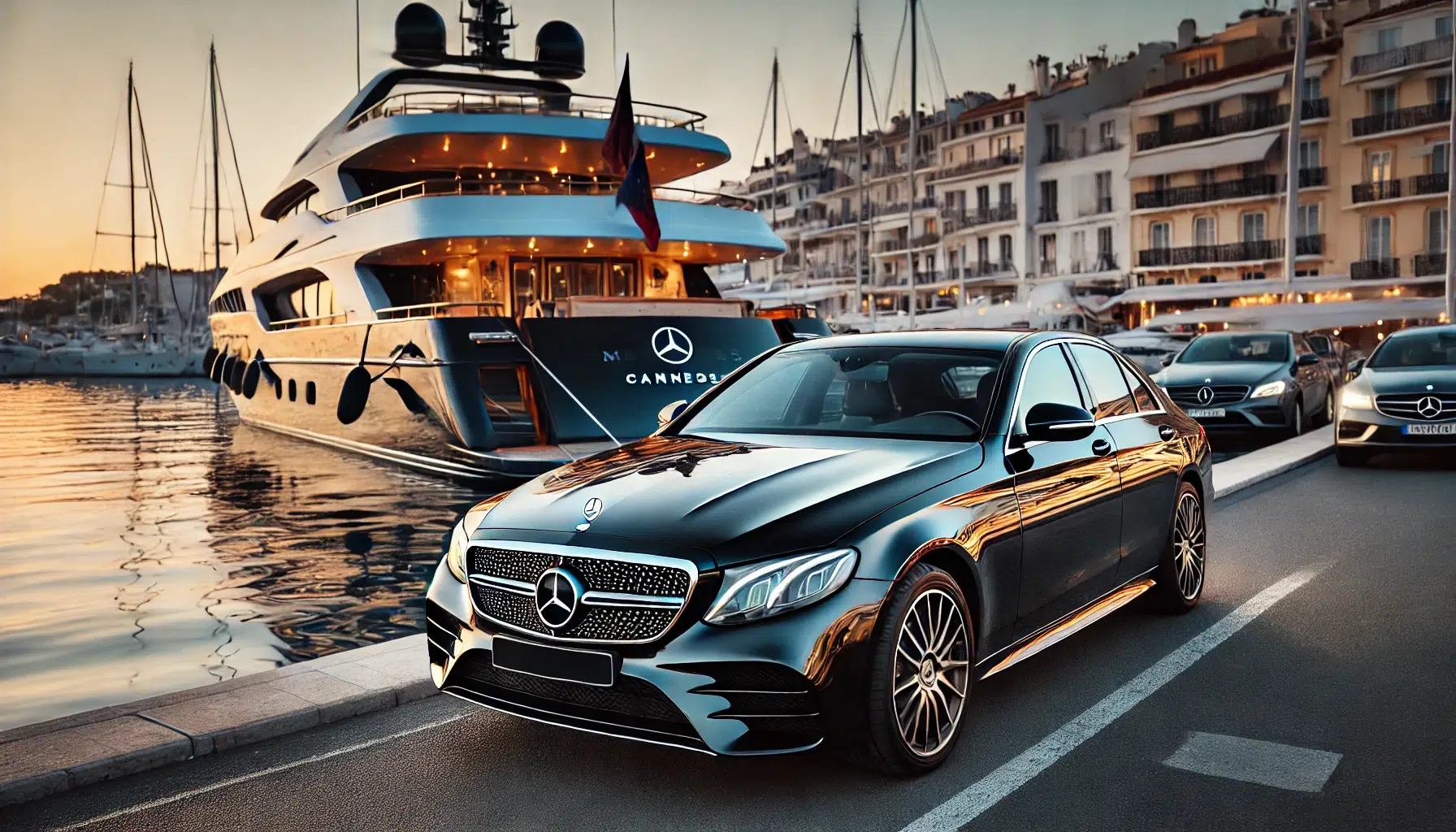 chauffeur privé yachts yacht transport cannes hyères toulon saint mandrier saint tropez