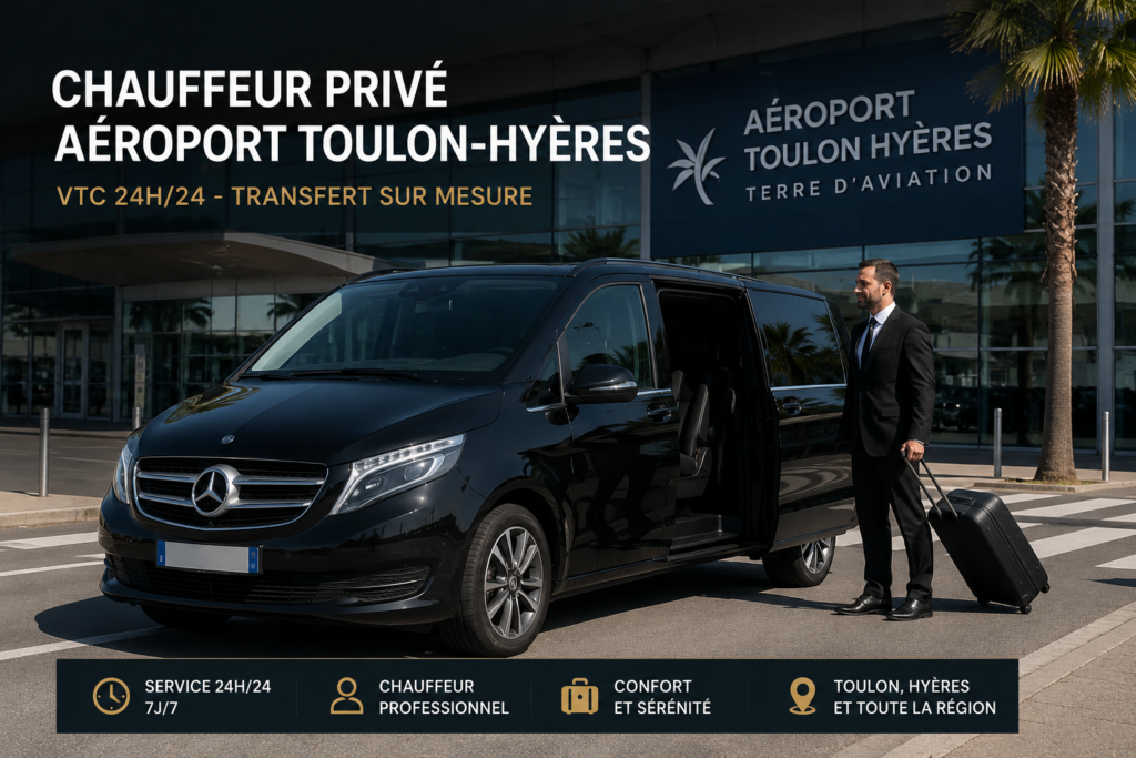 vtc aéroport toulon