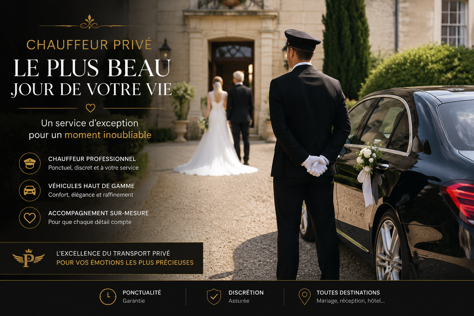 chauffeur mariage toulon hyères