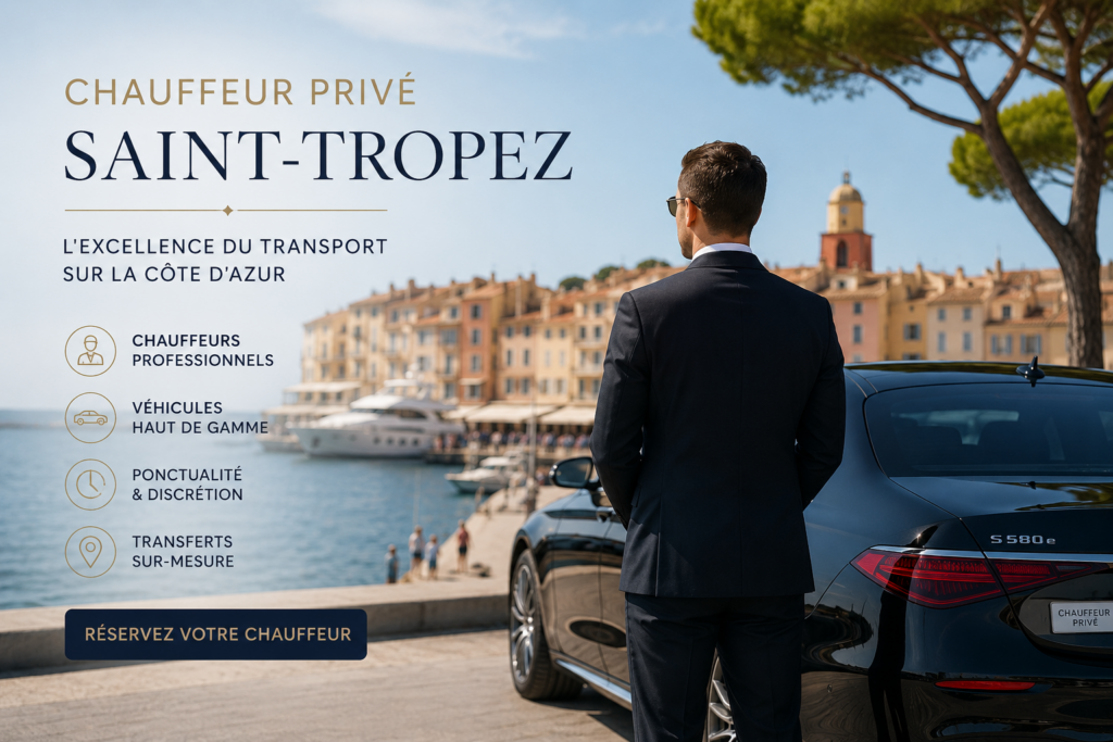 chauffeur privé saint tropez