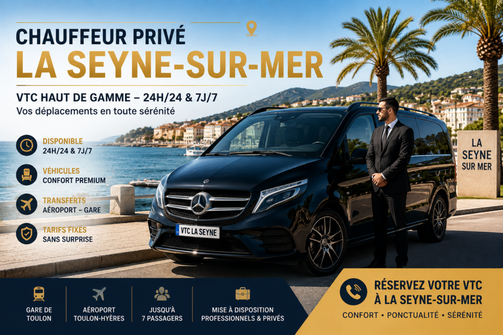 chauffeur privé la seyne sur mer