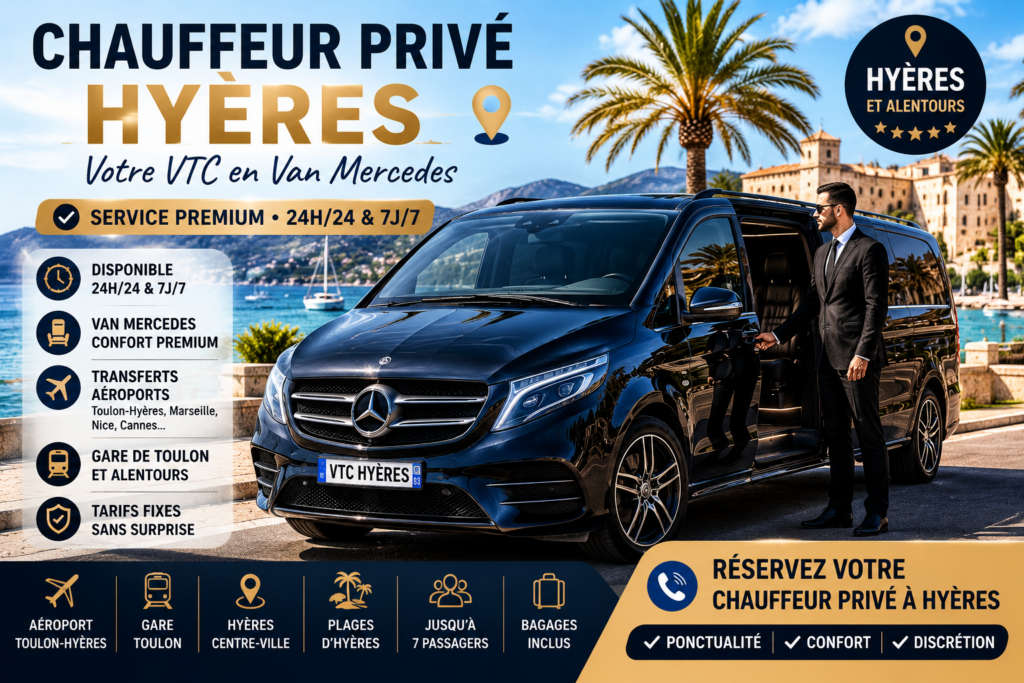chauffeur privé Hyères