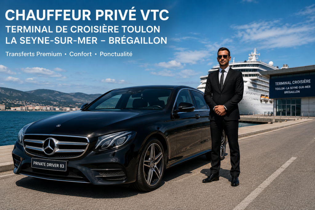 vtc terminal croisière toulon la seyne-mer